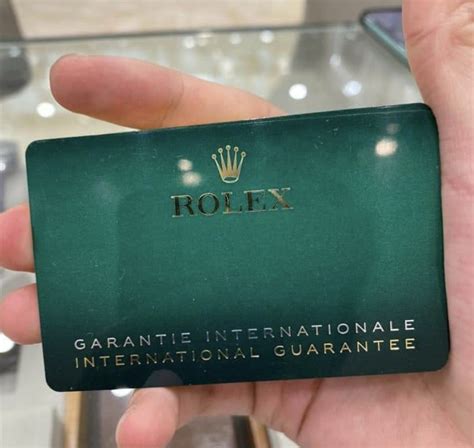 verifica garanzia rolex